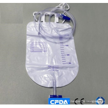 Disposable PVC Urine Drainage Bag with Non Return Valve